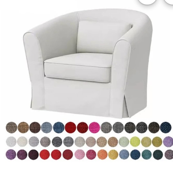 The IKEA Ektorp Tullsta Chair Slipcover Replacement. NWOT - Picture 2 of 6